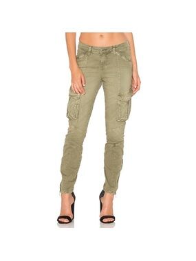 L'AGENCE Montgomery Cargo Skinny Zip Pants